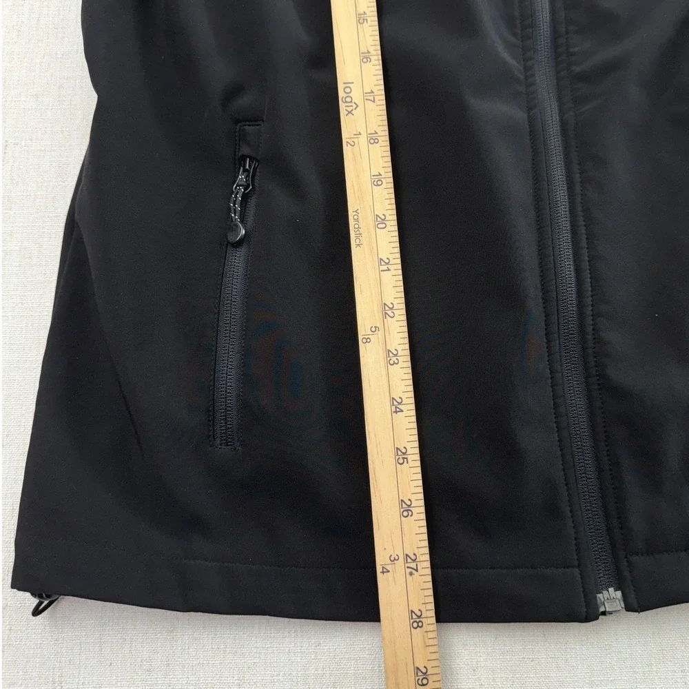 Black Diamond Mens Softshell Fleece Lined Jacket Black Large Full Zip